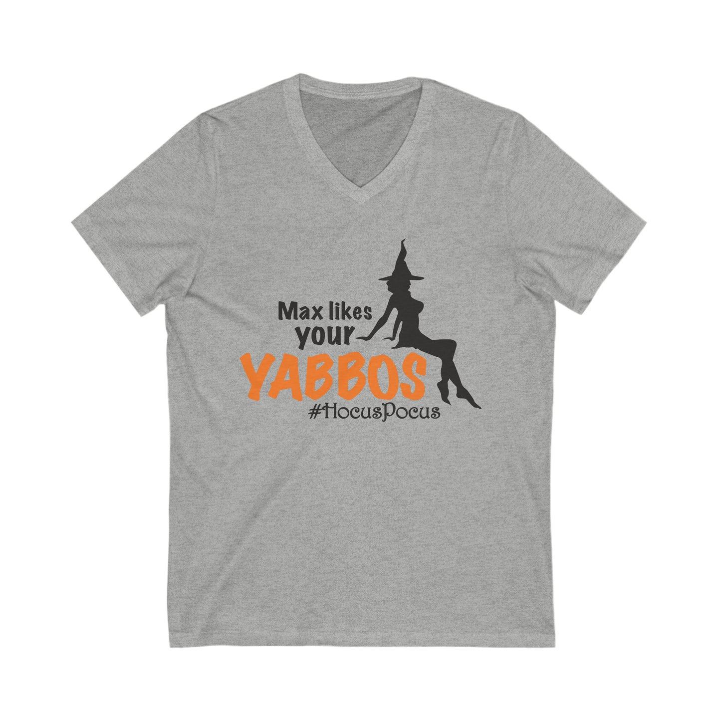 Max Likes Your YABBOS Hocus Pocus Halloween Movie Witches Short Sleeve V Neck T Shirt