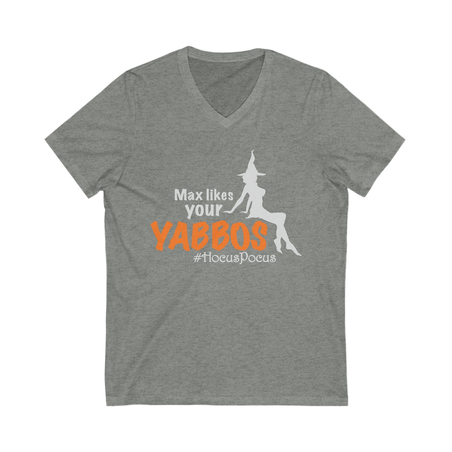 Max Likes Your YABBOS Hocus Pocus Halloween Movie Witches Short Sleeve V Neck T Shirt