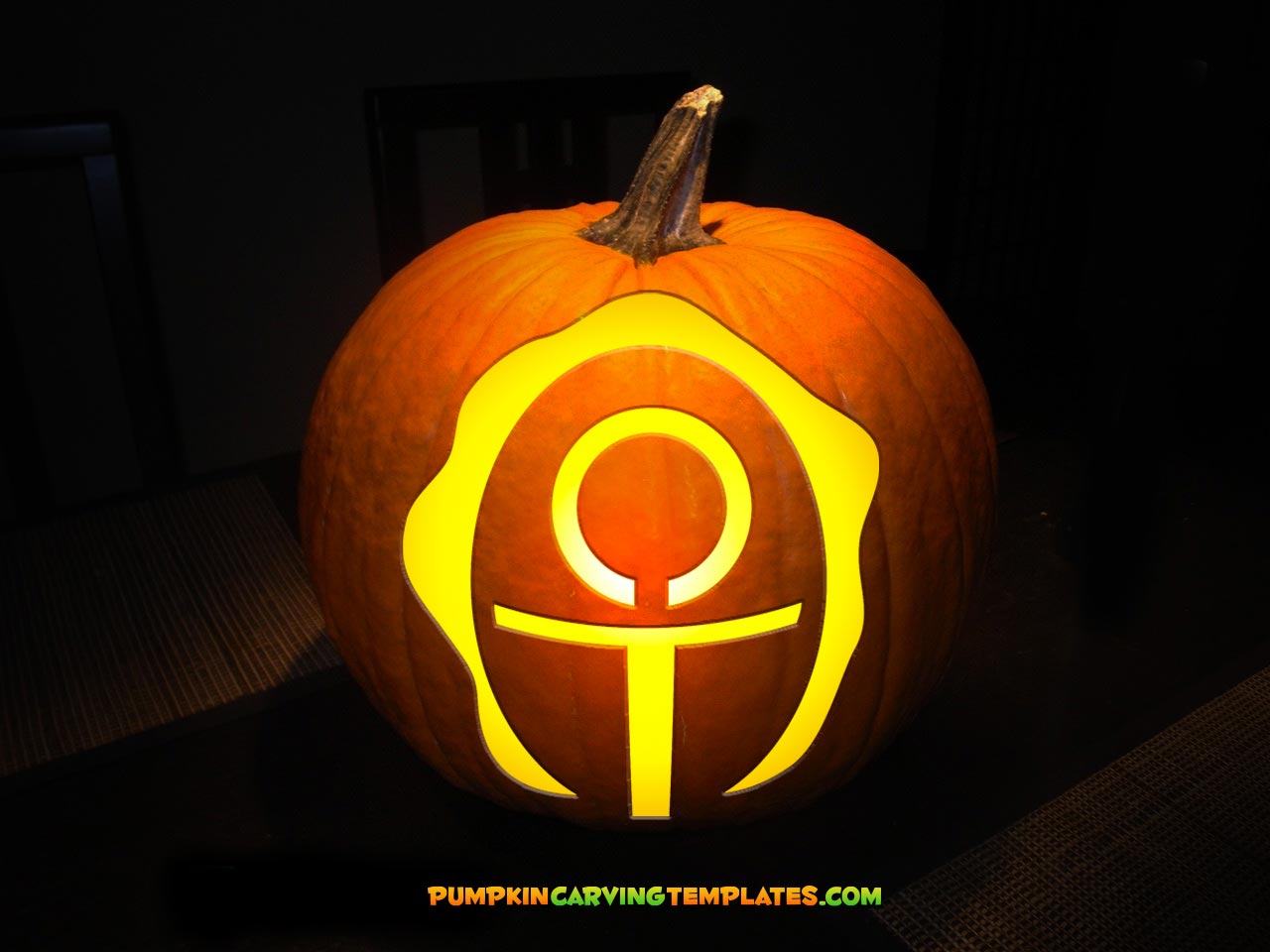 CIRCLE HELMET SQUID GAME LOGO NETFLIX MOIVE PUMPKIN CARVING TEMPLATE DIGITAL DOWNLOAD