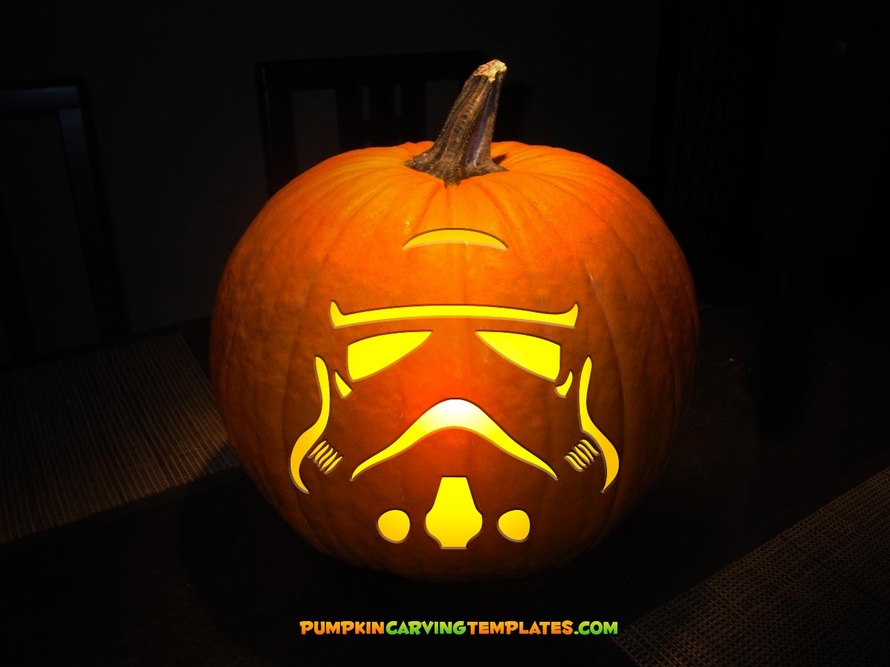FANTASY MOVIE CHARACTER HELMET PUMPKIN CARVING TEMPLATE DIGITAL DOWNLOAD