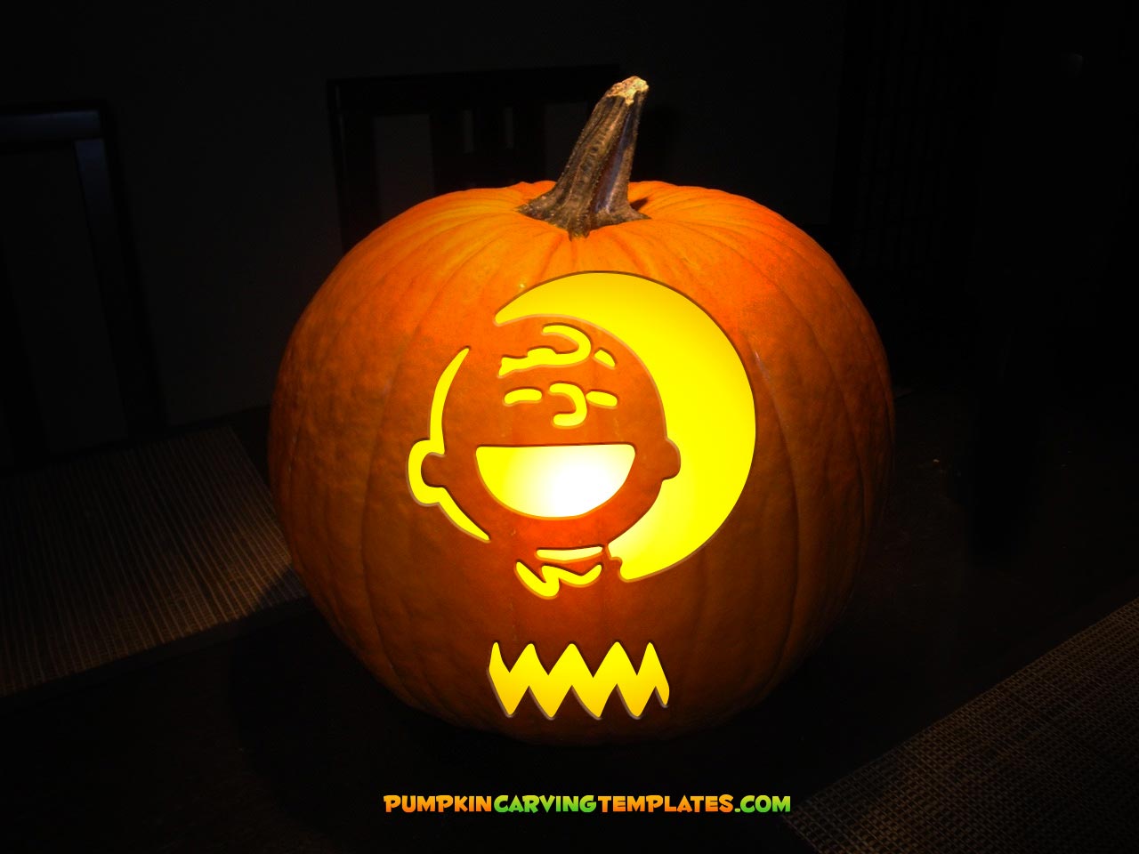 LAUGH PUMPKIN CARVING TEMPLATE DIGITAL DOWNLOAD