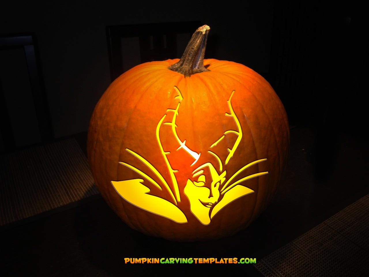 EVIL CARTOON CHARACTER PUMPKIN CARVING TEMPLATE DIGITAL DOWNLOAD