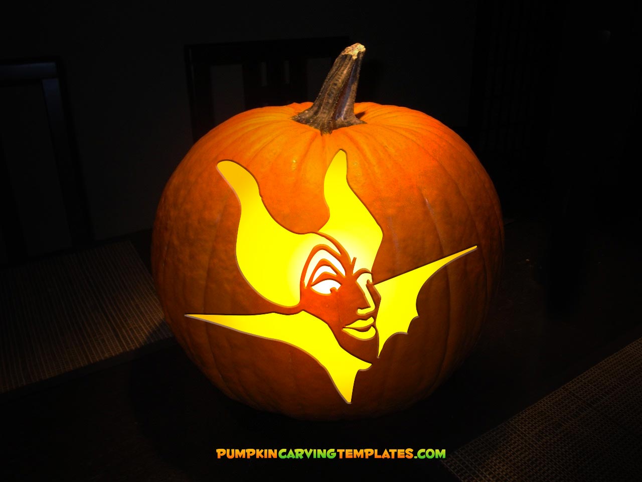 EVIL CARTOON CHARACTER PUMPKIN CARVING TEMPLATE DIGITAL DOWNLOAD