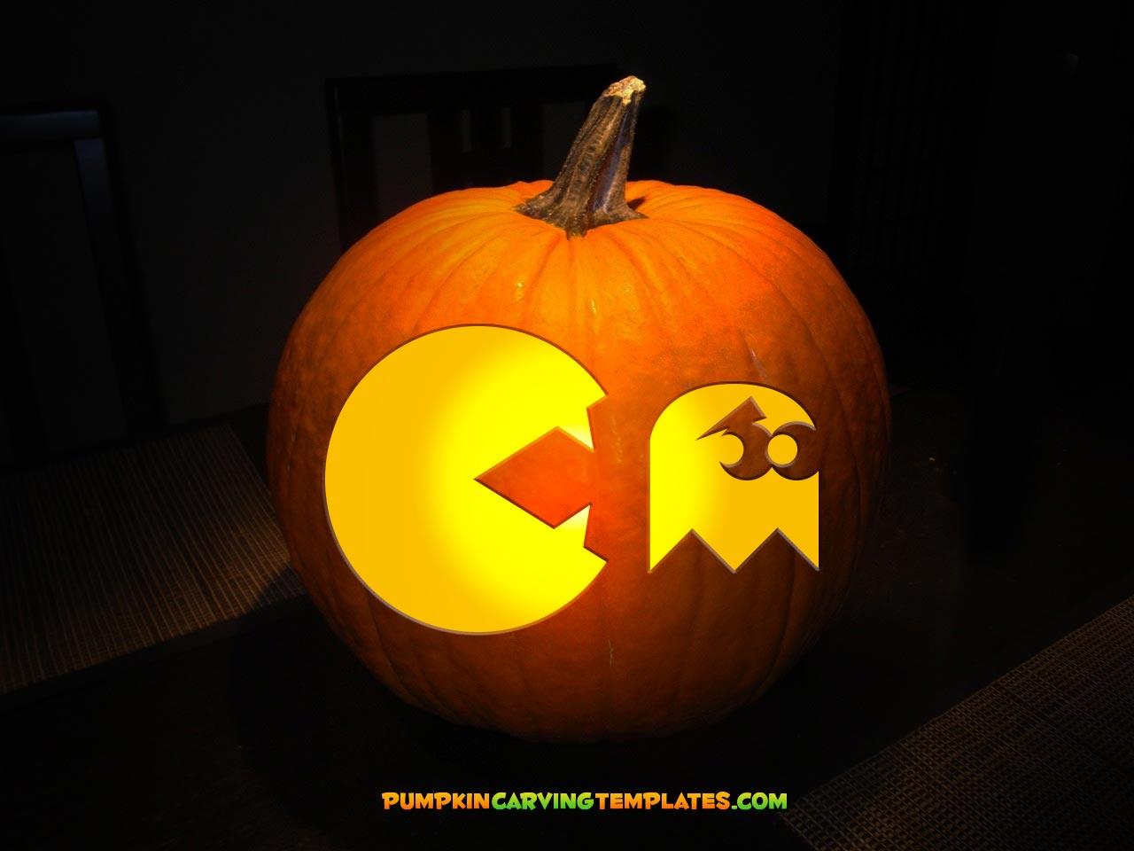 Video Game Retro PUMPKIN CARVING TEMPLATE DIGITAL STENCIL DOWNLOAD
