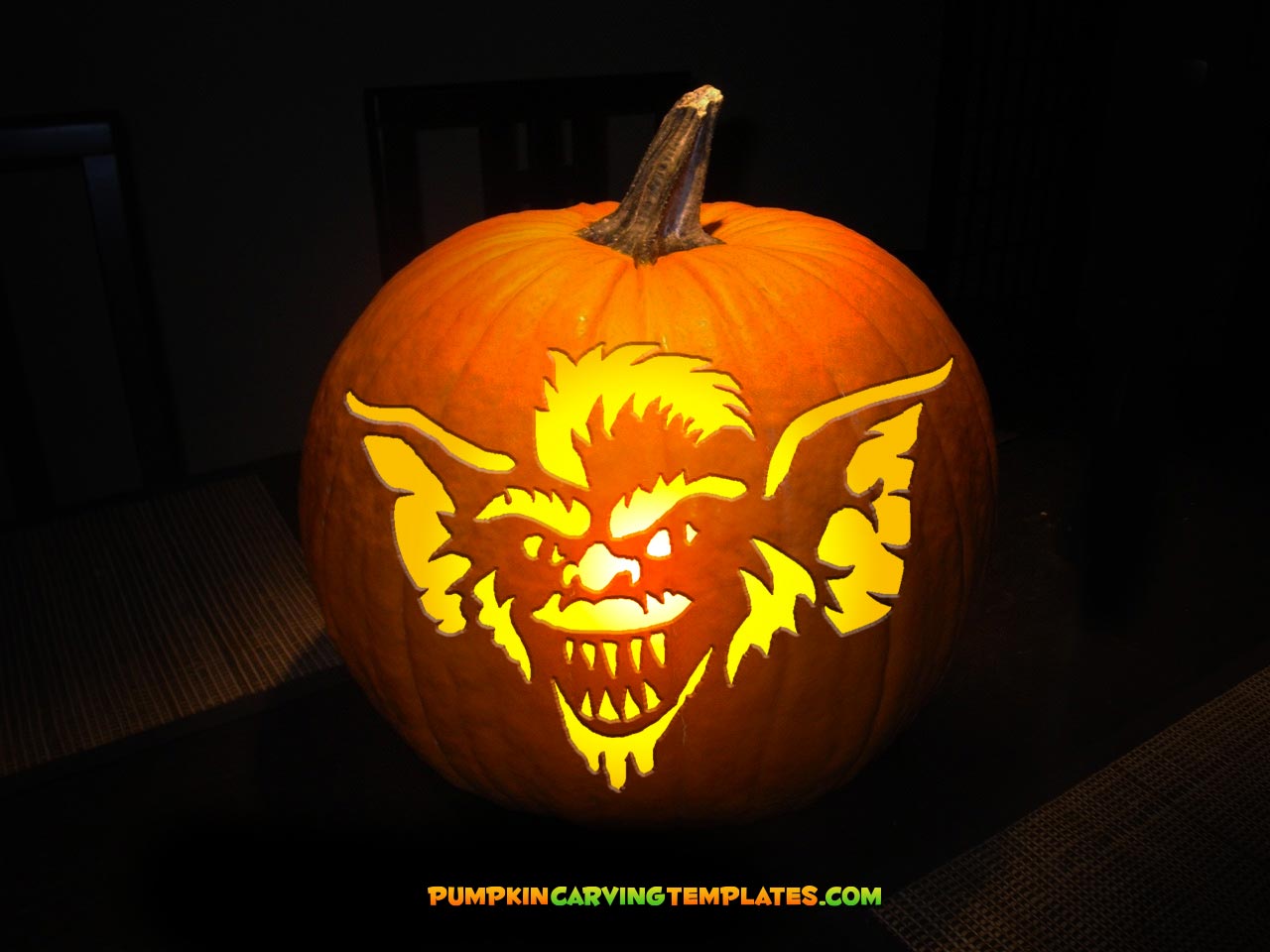 80s HORROR MOIVE GUY PUMPKIN CARVING TEMPLATE DIGITAL DOWNLOAD
