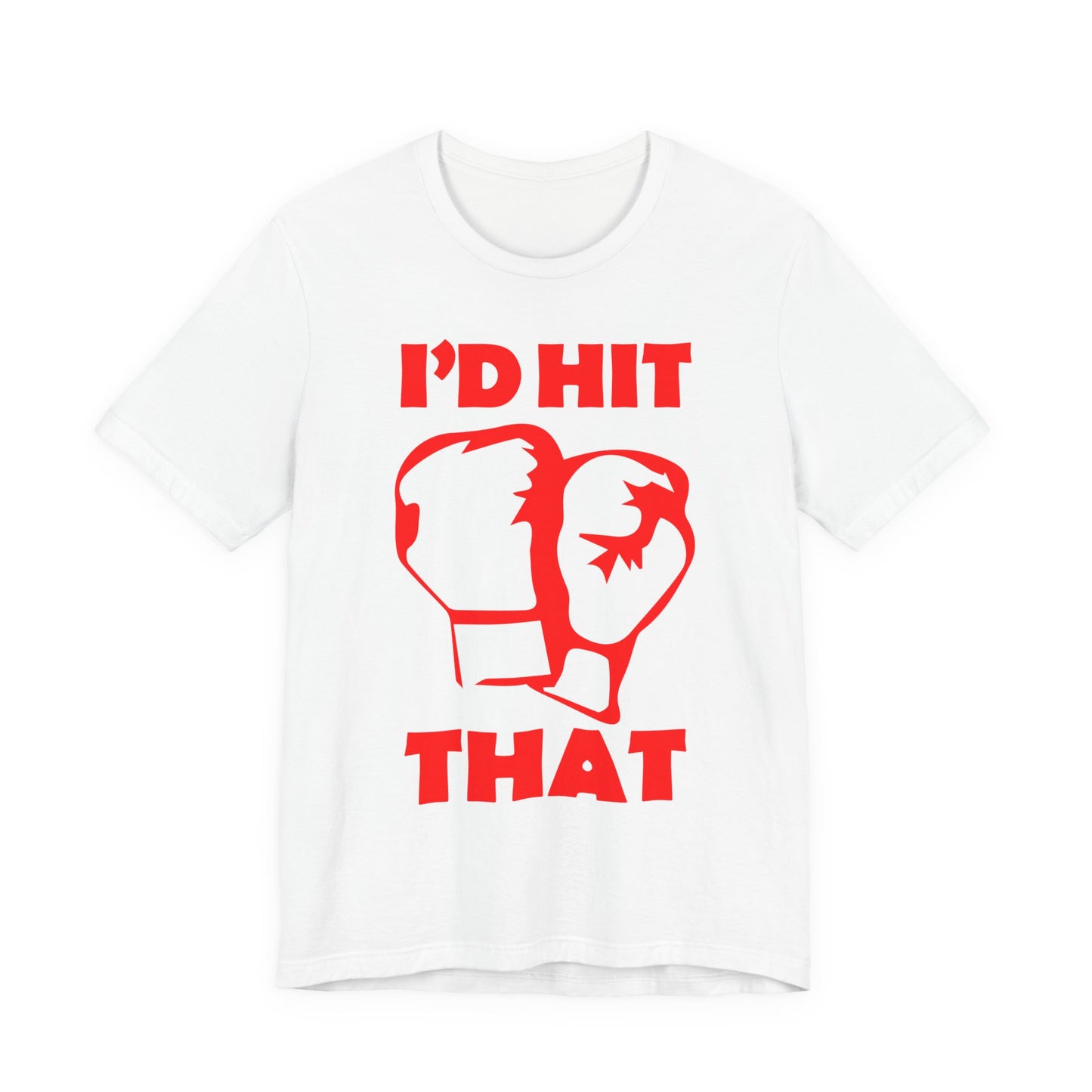 Hubie Halloween I'd Hit That Funny Costume Unisex Jersey Short Sleeve Tee