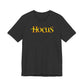 HOCUS Couples HALLOWEEN Costume Funny Movie Unisex Jersey Short Sleeve Tee Unisex
