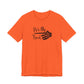 TRICK TREAT He's Couples HALLOWEEN Costume Funny Movie Unisex Jersey Short Sleeve Tee Unisex