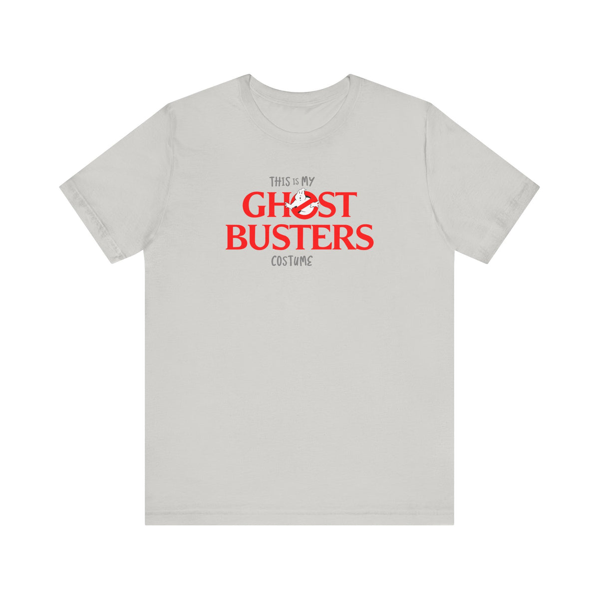 This is My GHOST BUSTERS Costume Funny Halloween Couples Unisex Jersey Short Sleeve Tee