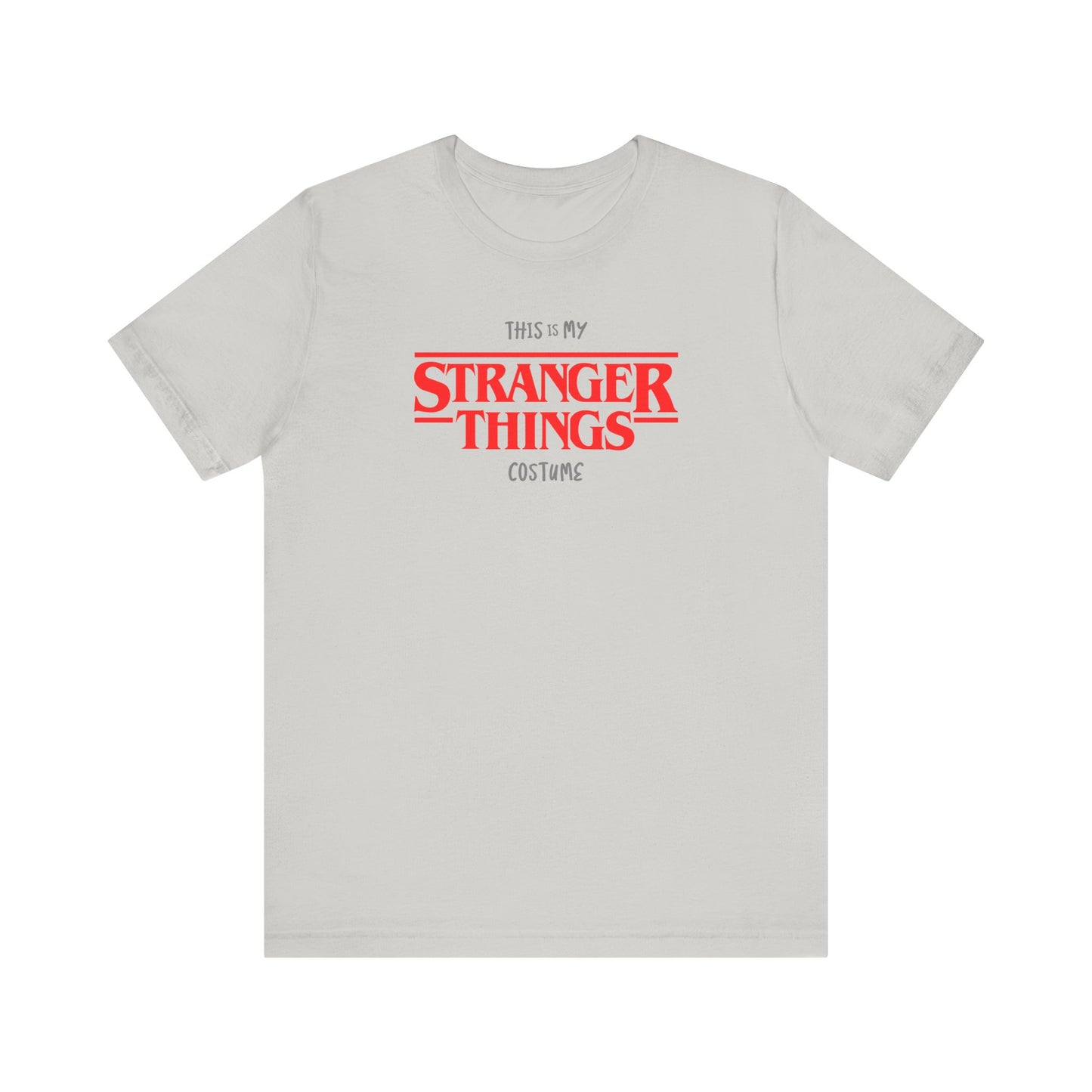 This is My Stranger Things Costume Funny Halloween Unisex Jersey Short Sleeve Tee
