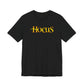 HOCUS Couples HALLOWEEN Costume Funny Movie Unisex Jersey Short Sleeve Tee Unisex