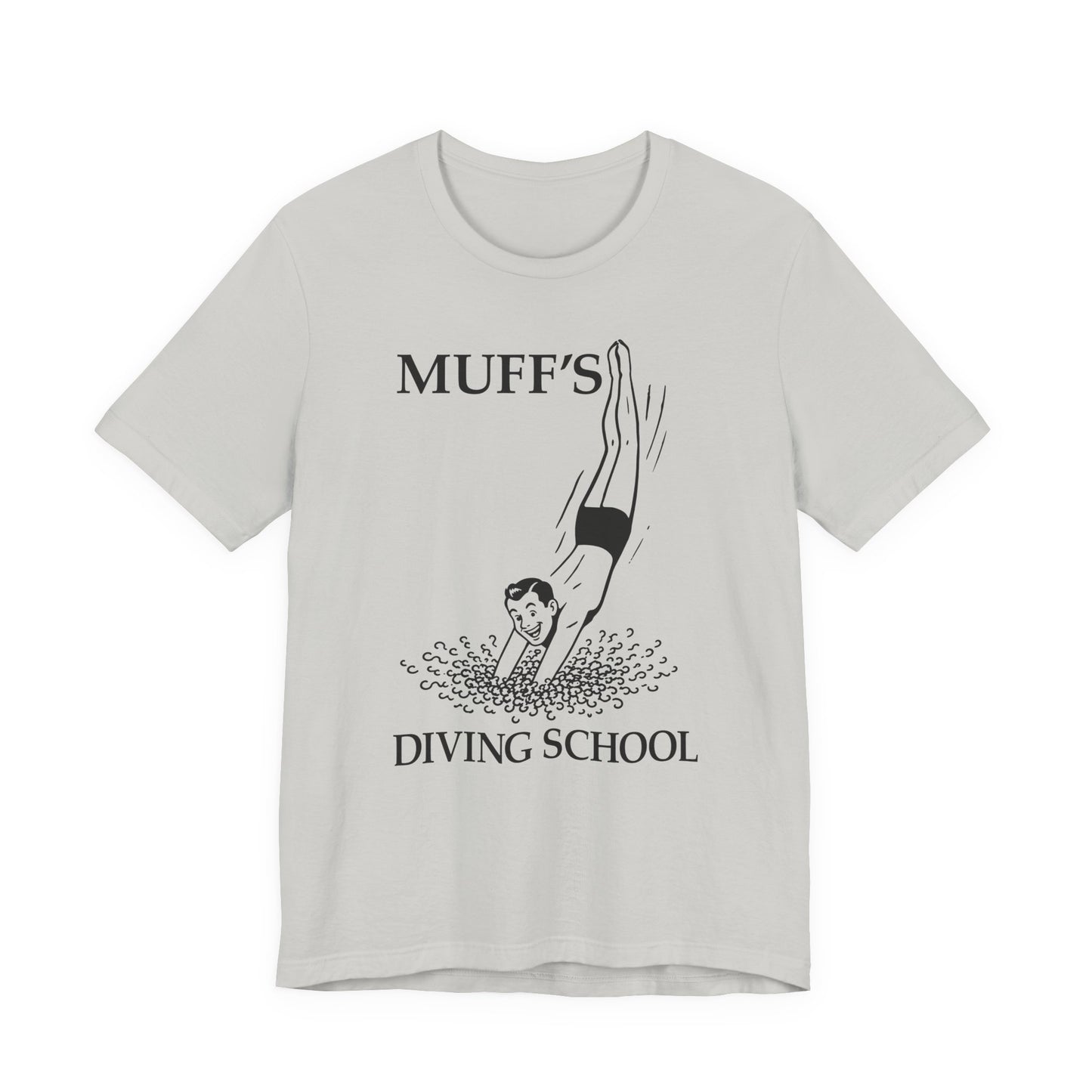MUFF'S DIVING SCHOOL Hubie Halloween Funny Movie Costume Unisex Short Sleeve Tee