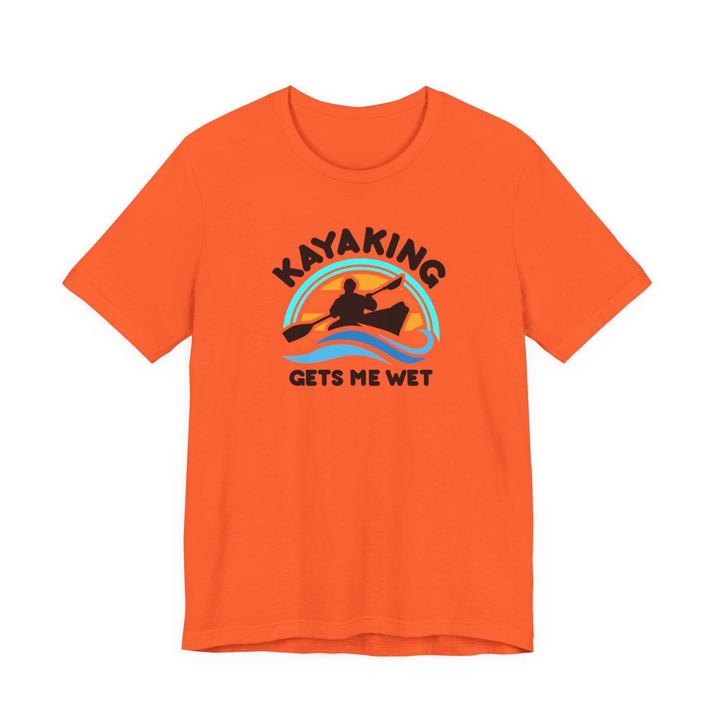 KAYAKING GETS ME WET Hubie Halloween Funny Movie Costume Unisex Short Sleeve Tee