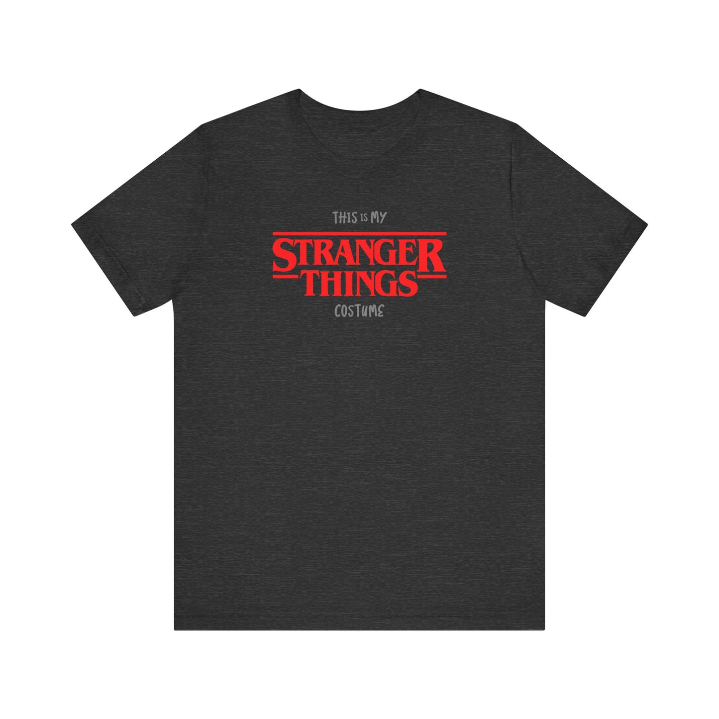 This is My Stranger Things Costume Funny Halloween Unisex Jersey Short Sleeve Tee