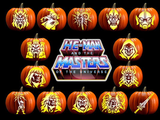 MASTERS OF THE UNIVERSE HE-MAN BUNDLE PUMPKIN CARVING BUNDLE