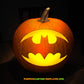 BATMAN Superhero Logo PUMPKIN CARVING TEMPLATE