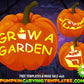 ROBLOX Grow Garden Logo Peper Video Game BUNDLE PUMPKIN CARVING TEMPLATE DIGITAL DOWNLOAD