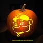 DOG CARTOON CHARACTER 3 PUMPKIN CARVING TEMPLATE DIGITAL DOWNLOAD