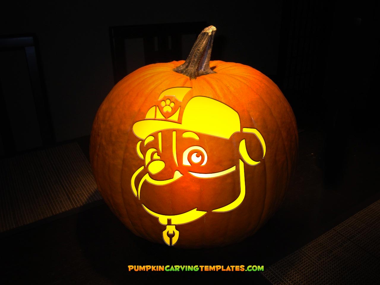 DOG CARTOON CHARACTER 3 PUMPKIN CARVING TEMPLATE DIGITAL DOWNLOAD