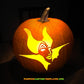 EVIL CARTOON CHARACTER PUMPKIN CARVING TEMPLATE DIGITAL DOWNLOAD