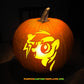 PONY PUMPKIN CARVING TEMPLATE DIGITAL DOWNLOAD